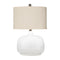 Bentley Table Lamp  option Beige Linen / Clear