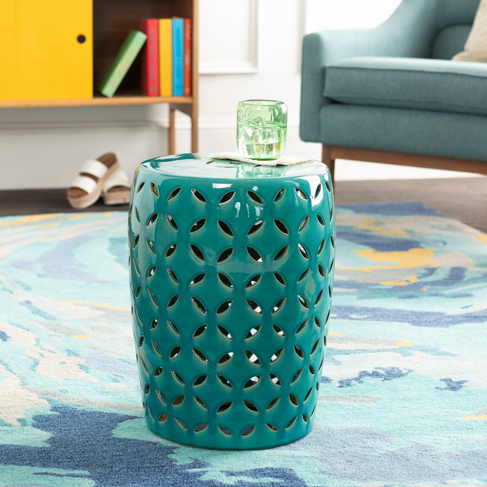 Chantilly Ceramic Outdoor Stool