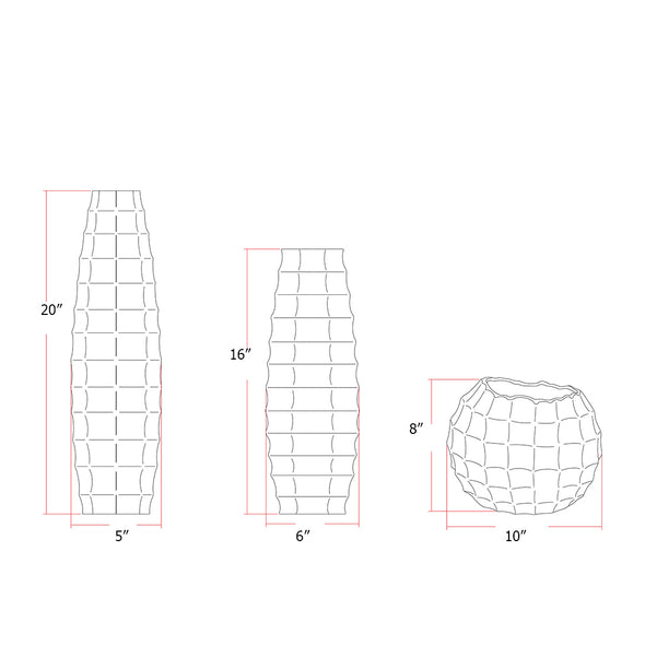Cirio Vases (Set of 3)