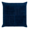 Corduroy Quarters Pillow  option Navy