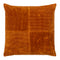 Corduroy Quarters Pillow  option Rust