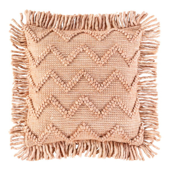 Hylia Hand-Woven Fringe Pillow