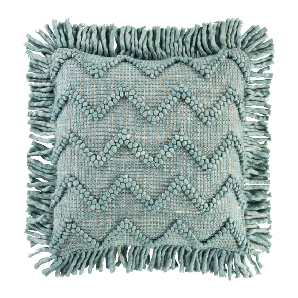 Hylia Hand-Woven Fringe Pillow