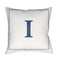 Initials Letter (A to Z) Outdoor Pillow  option I Letter