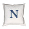 Initials Letter (A to Z) Outdoor Pillow  option N Letter