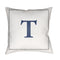 Initials Letter (A to Z) Outdoor Pillow  option T Letter