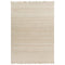 Jute Rectangular Rug  option Bleached