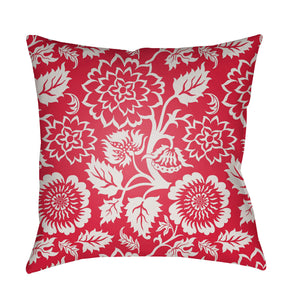 Moody Floral Outdoor Pillow