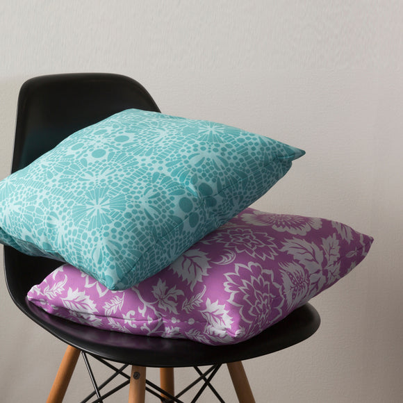Moody Floral Outdoor Pillow