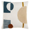Novel Pillow  option Cream/Deep Teal/Beige/Rust/Mustard