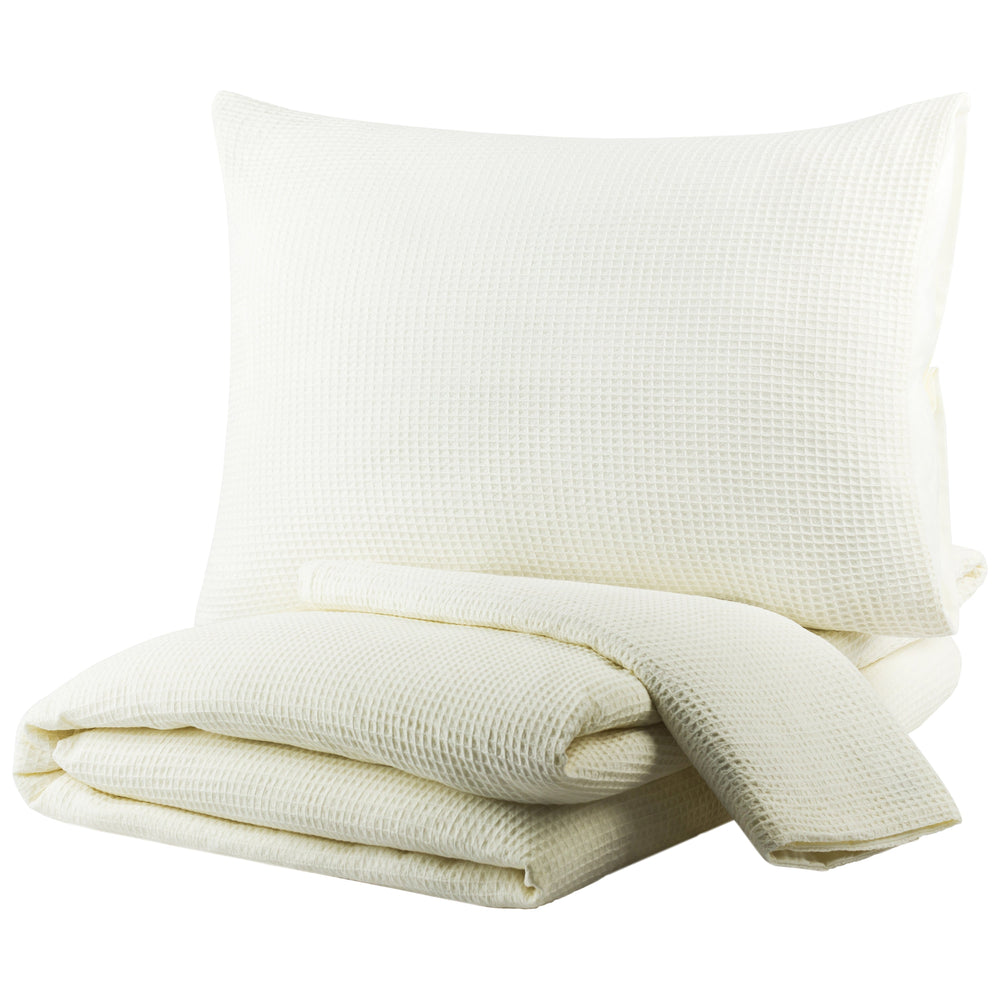 Waffle Duvet Set