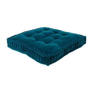 Bauble Tufted Velvet Square Floor Cushion