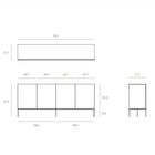 Tabwa 4-Door Sideboard