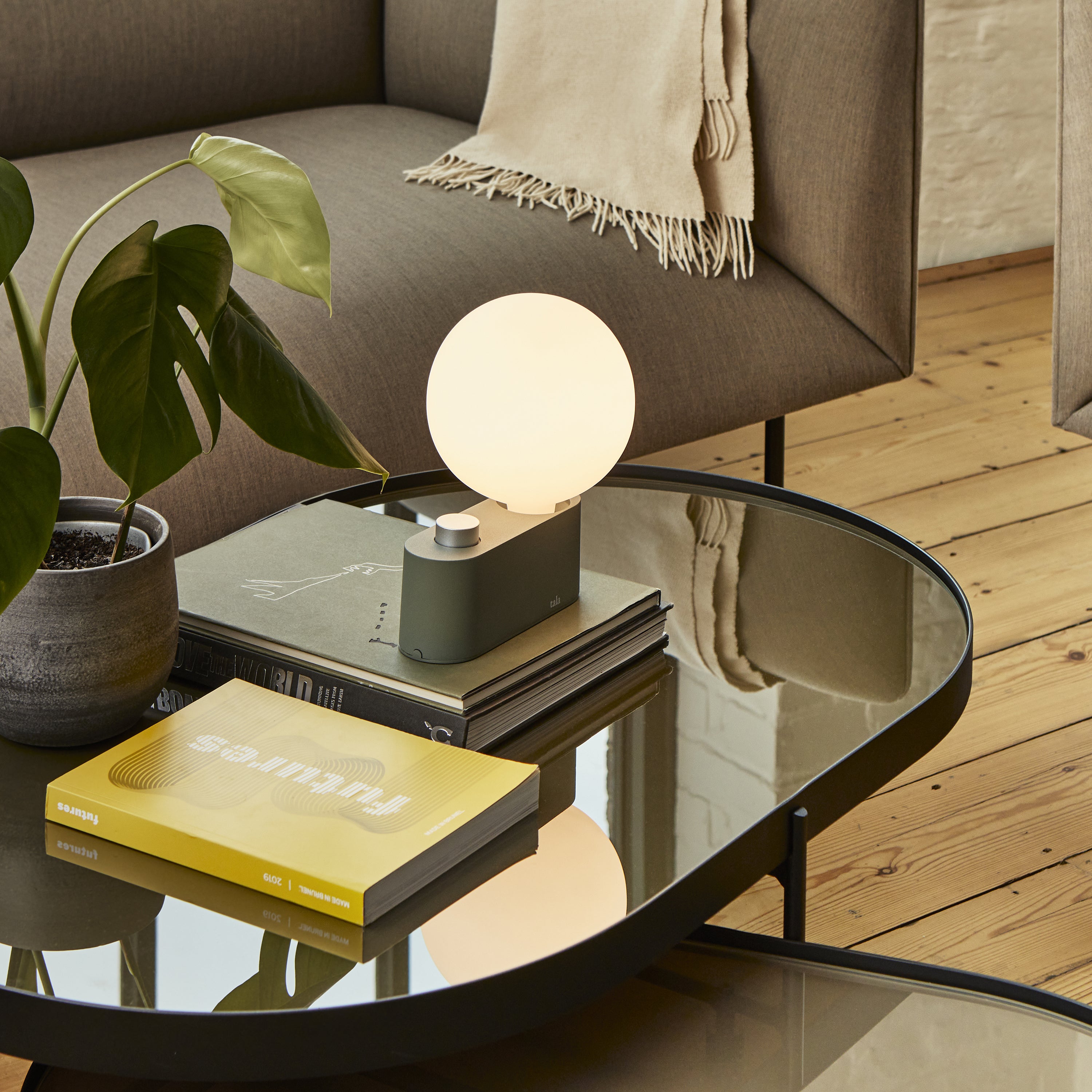 Tala Alumina Table + Wall Lamp