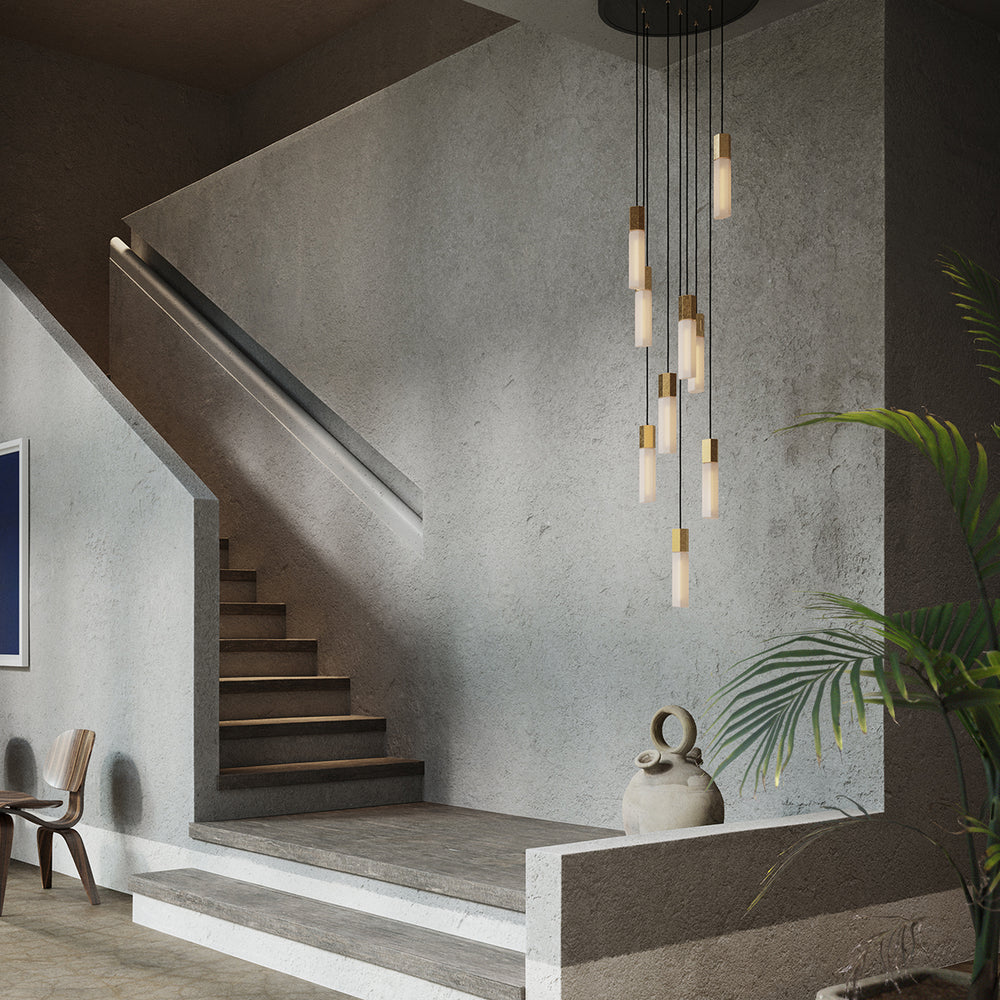Basalt Multi-Light Pendant Light