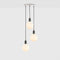 Triple Pendant Light  option Graphite