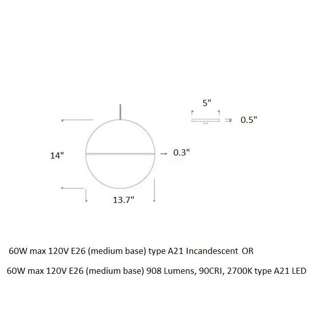 Sean Lavin Akova Grande Pendant Light