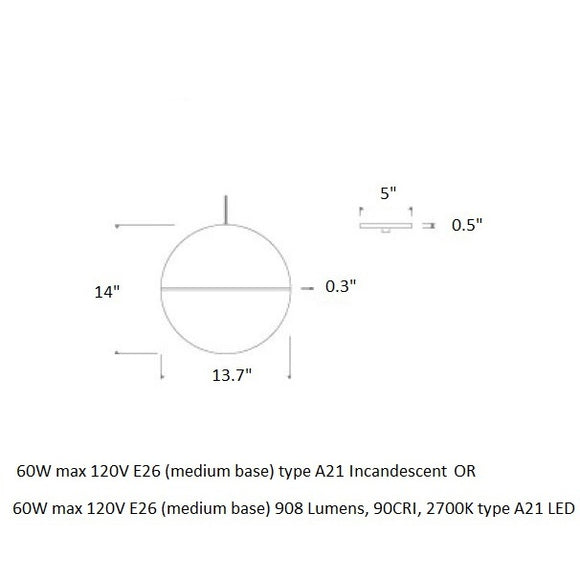 Akova grande pendant new arrivals