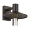 Ash 12 Outdoor Wall Sconce  option Clear Cylinder / Bronze