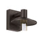 Ash 8 Outdoor Wall Sconce  option Clear Cylinder / Bronze