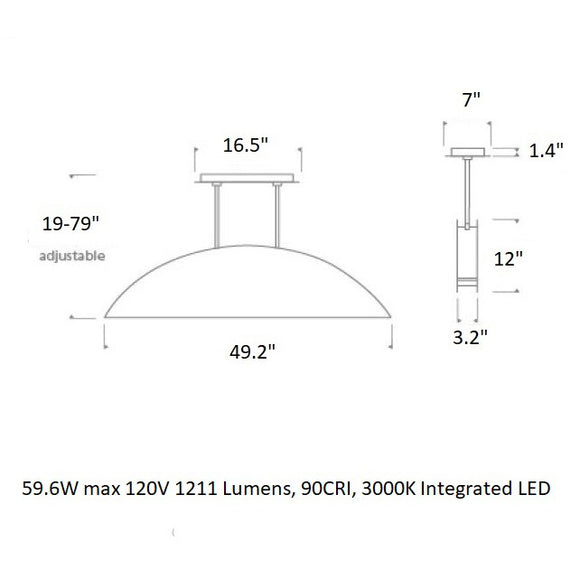 Sean Lavin Bau Linear Suspension Light