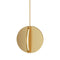 Sean Lavin Bau Pendant Light  option Natural Brass