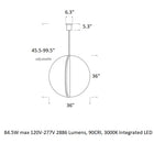 Sean Lavin Bau Pendant Light