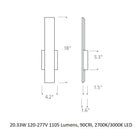 Blade Outdoor Wall Sconce