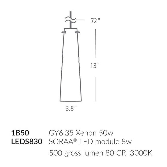 Bonn Low Voltage Pendant Light
