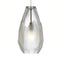 Briolette Low Voltage Pendant Light  option Frost / Bronze