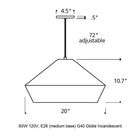 Sean Lavin Brummel Grande Pendant Light