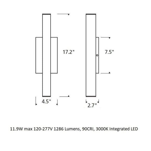 Sean Lavin Chara Square Outdoor Wall Sconce