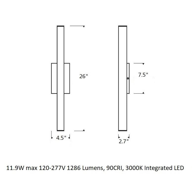 Sean Lavin Chara Square Outdoor Wall Sconce