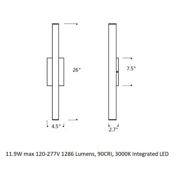 Sean Lavin Chara Square Outdoor Wall Sconce