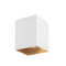 Sean Lavin Exo 6 Flush Mount  option Matte White / Gold Haze