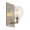 Sean Lavin Gambit Single Wall Light  option Satin Nickel