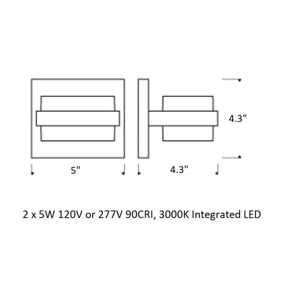 Kamden Single Bath Light
