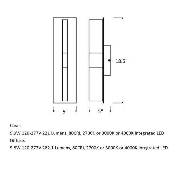Sean Lavin Lyft 18 Outdoor Wall Light