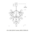 Sean Lavin Mara Grande Chandelier