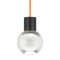 Sean Lavin Mina 3 Light Pendant Light  option Orange