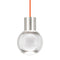 Sean Lavin Mina 7 Light Chandelier  option Orange