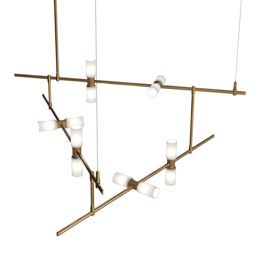 ModernRail Chandelier 2
