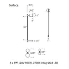 Sean Lavin ModernRail Wall Light