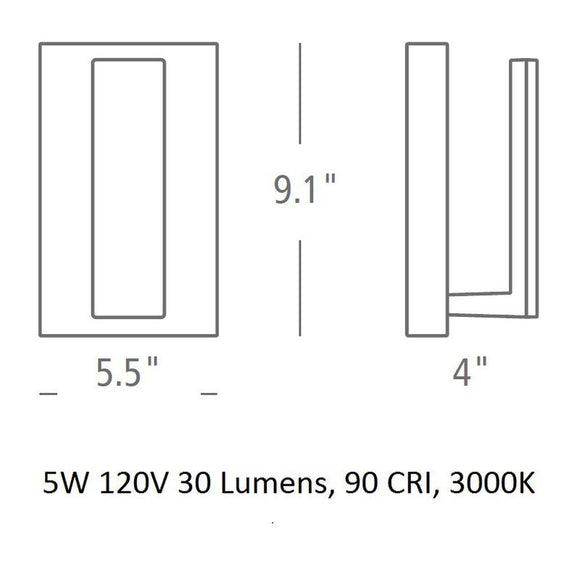 Nate 09 Outdoor Wall Sconce