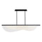 Sean Lavin Nyra Linear Suspension Light  option Nightshade Black
