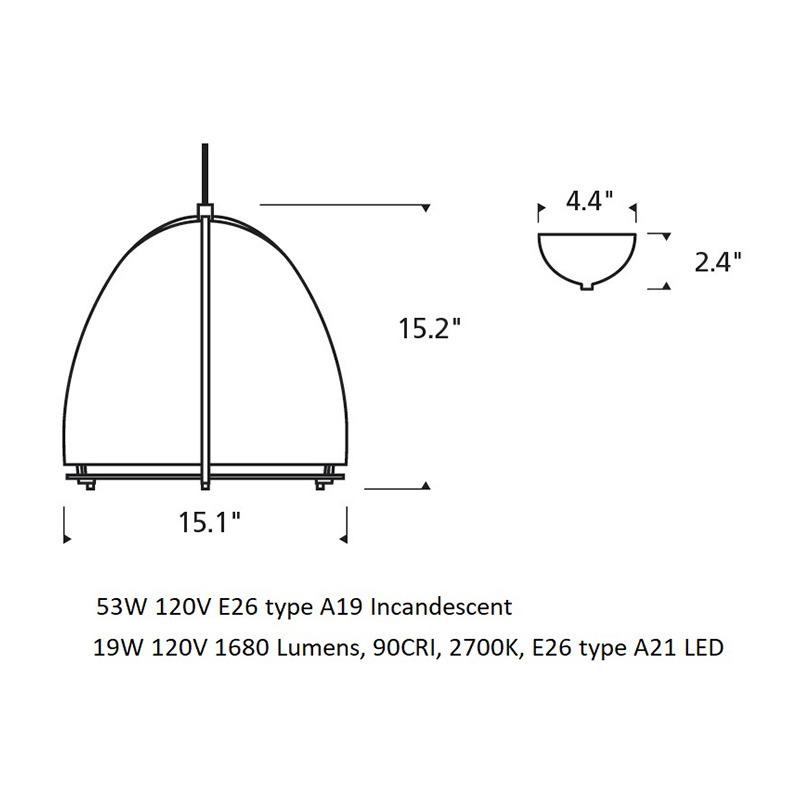 Sean Lavin Paravo Pendant Light
