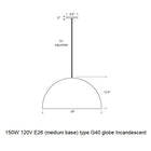 Powell Street Pendant Light