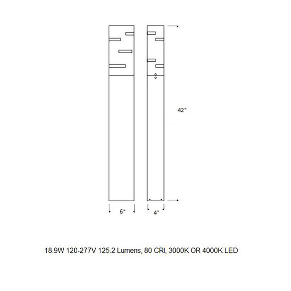 Revel Outdoor Bollard Light