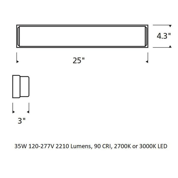 Sage Wall / Bath Light