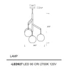 Sean Lavin Sedona Single Chandelier